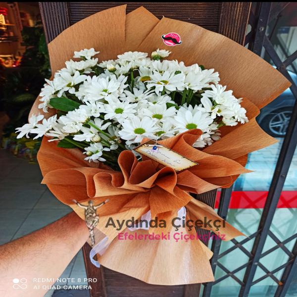 Aydın Çiçekçi PAPATYALARDAN BUKET 